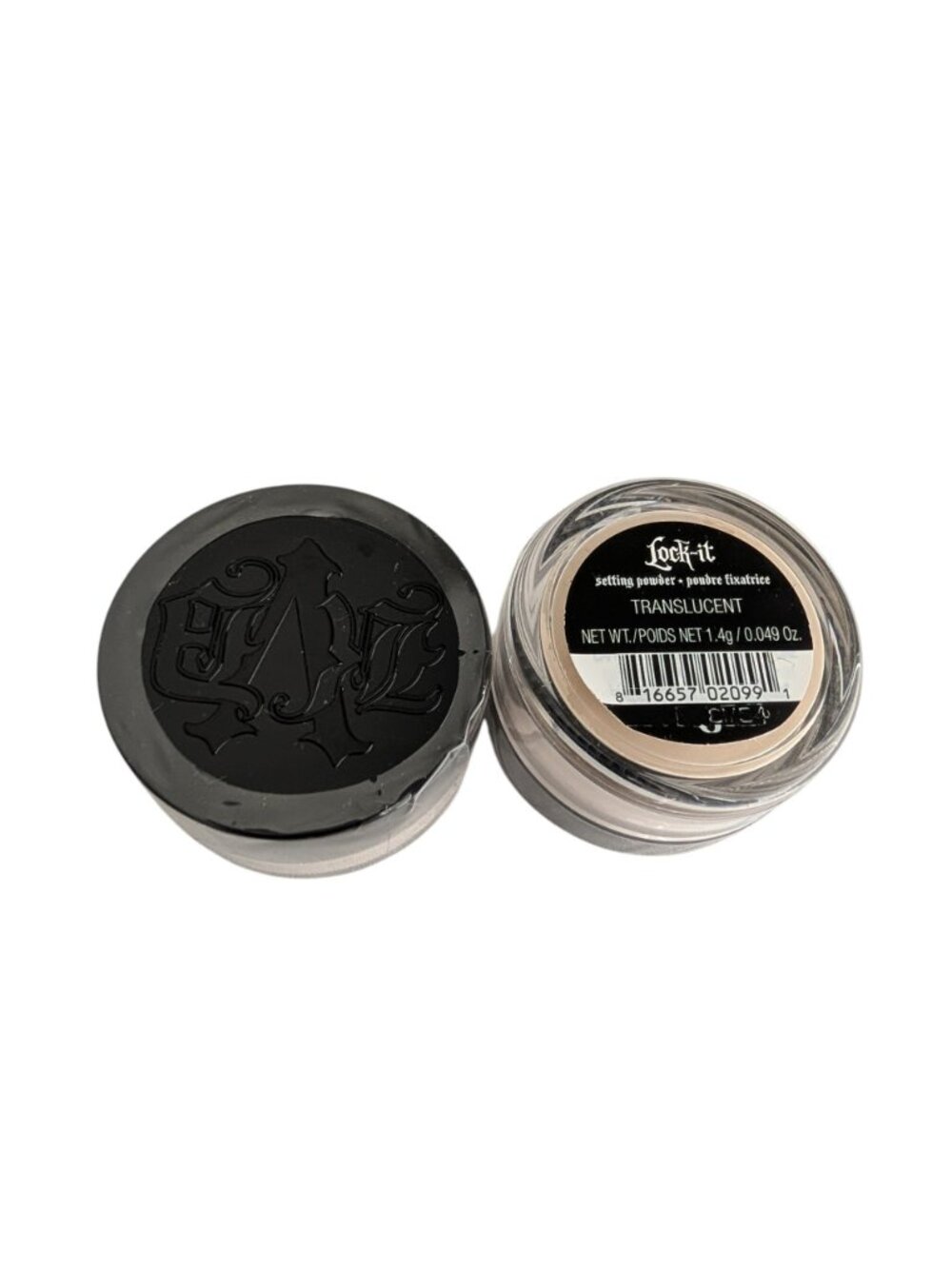 2 x Kat Von D Lock It Setting Powder Translucent 1.4g / 0.049 oz SEALED Lot